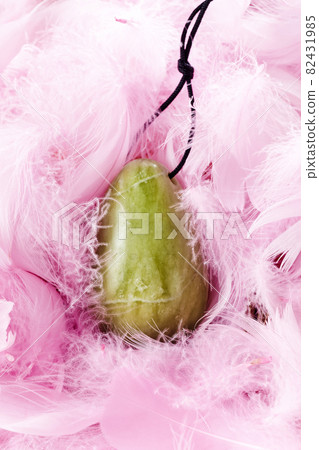 vaginal yoni egg on feathers 82431985