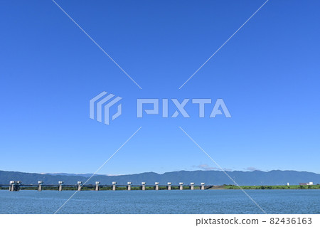 木曾河堤防(麻井頭) 木曾河堤防(麻井頭) 82436163