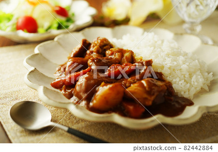 咖哩雞肉蔬菜沙拉 82442884