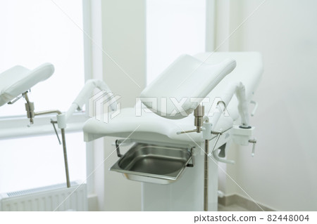 Empty white gynecological office in modern medical center 82448004
