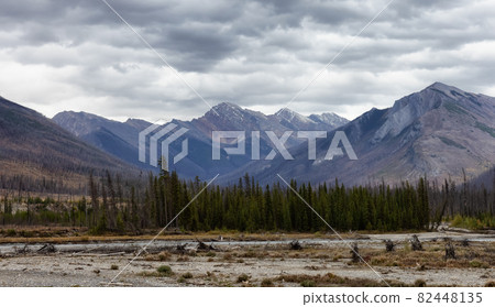 Canadian Rocky Mountain Landscape. 82448135
