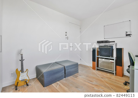 Bright interior design of a luxury house Bright interior design of a luxury house 82449113