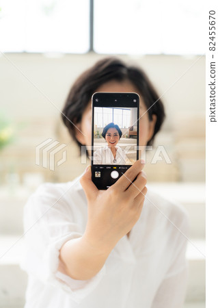 Young female influencer image Young female influencer image 82455670