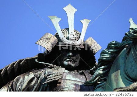 Statue of Kusunoki Masami of the Imperial Palace Garden Statue of Kusunoki Masami of the Imperial Palace Garden 82456752