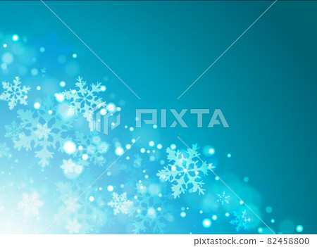 Snow pattern light blue 82458800