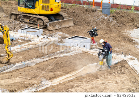 Tamping rammer rolling compaction 82459532