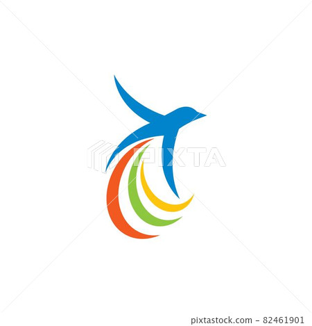 Bird silhouette Bird silhouette 82461901