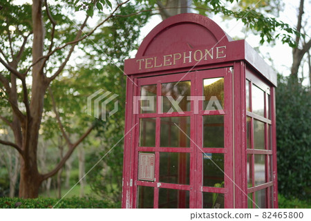 Impressive red telephone booth Impressive red telephone booth 82465800