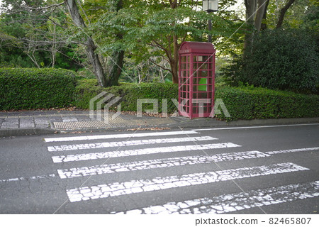 Impressive red telephone booth Impressive red telephone booth 82465807