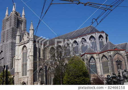 St. Bavo's Cathedral in Ghent, Belgium 82466158