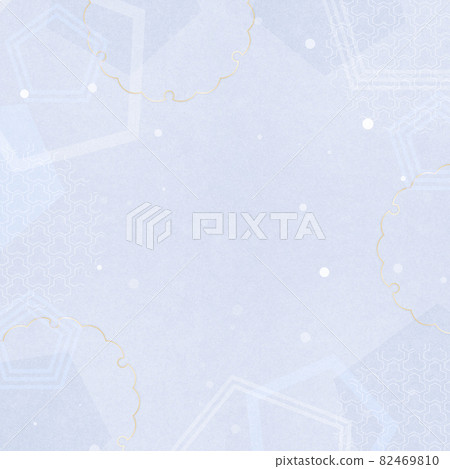 Japanese-style background material that makes you feel winter 82469810