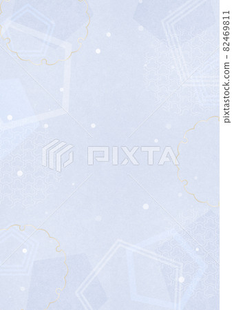 Japanese-style background material that makes you feel winter [A3 size-350dpi in XL] 82469811