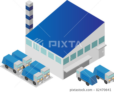 等距廢物處理設施和包裝車 82470641