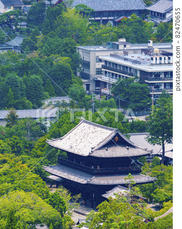 天台宗清蓮院遺址 幕府塚清流殿 從大舞台上看京都的街景 天台宗清蓮院遺址 幕府塚清流殿 從大舞台上看京都的街景 82470655