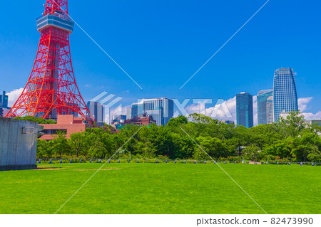 【東京街景】東京塔(芝公園) 【東京街景】東京塔(芝公園) 82473990