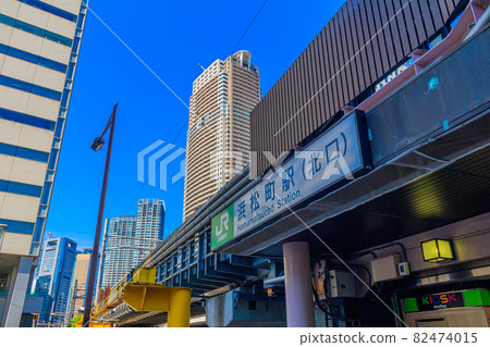 [Tokyo cityscape] Cityscape around Hamamatsucho Station (Daimon Station) 82474015