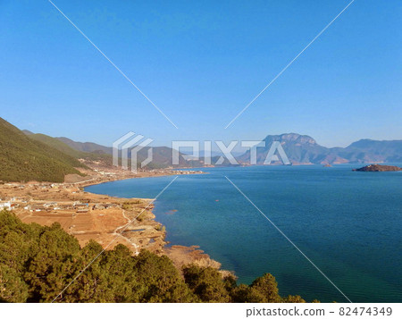 Yunnan, China Winter Lugu Lake Yunnan, China Winter Lugu Lake 82474349