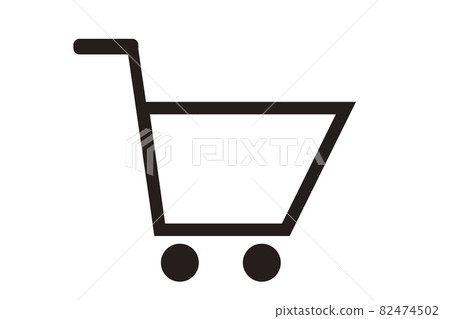 Shopping cart icon. Image of shopping. 82474502
