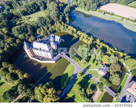 The castle of Gemen in westphalia, Borken - Germany The castle of Gemen in westphalia, Borken - Germany 82474562