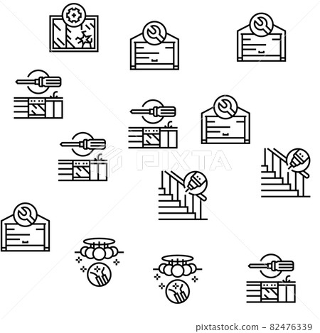 Home Repair Occupation Vector Seamless Pattern Home Repair Occupation Vector Seamless Pattern 82476339