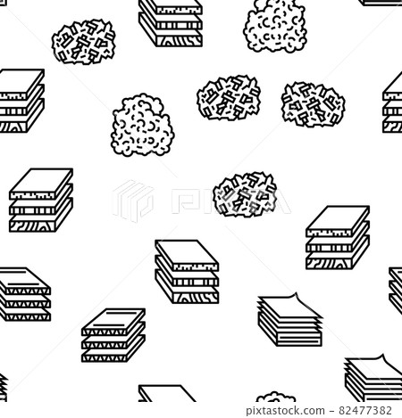 Timber Wood Industrial Production Vector Seamless Pattern Timber Wood Industrial Production Vector Seamless Pattern 82477382