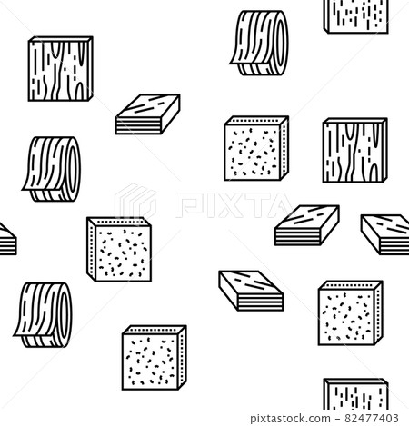 Timber Wood Industrial Production Vector Seamless Pattern Timber Wood Industrial Production Vector Seamless Pattern 82477403