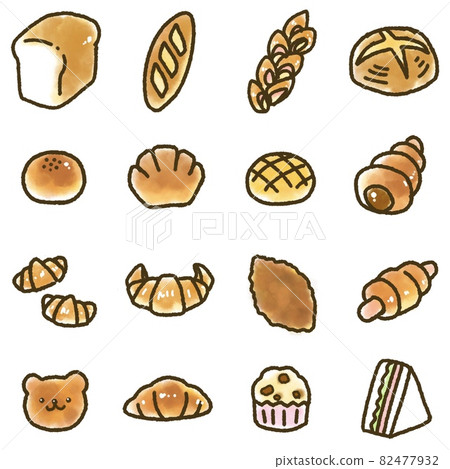 Various bread sets Various bread sets 82477932