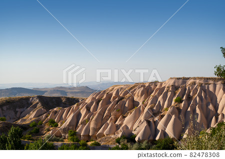 geological soft rock formations in Cappadocia 82478308
