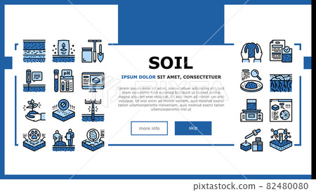 Soil Testing Nature Landing Header Vector Soil Testing Nature Landing Header Vector 82480080