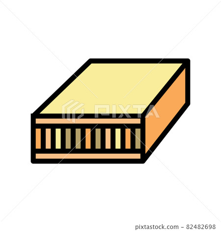 block board color icon vector illustration block board color icon vector illustration 82482698