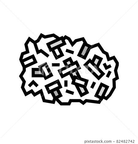 recovered paper color icon vector illustration recovered paper color icon vector illustration 82482742