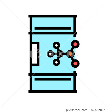nitromethane barrel color icon vector illustration nitromethane barrel color icon vector illustration 82482814