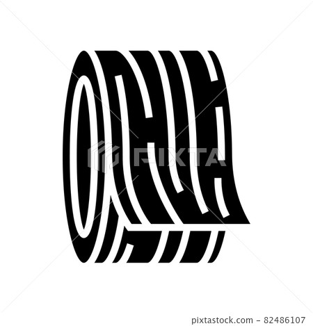 veneers wooden glyph icon vector illustration veneers wooden glyph icon vector illustration 82486107