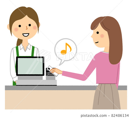 女員工收銀機無現金結算 82486134