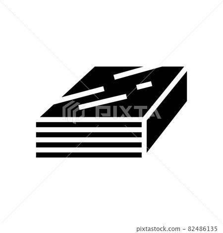 impreg timbers glyph icon vector illustration impreg timbers glyph icon vector illustration 82486135