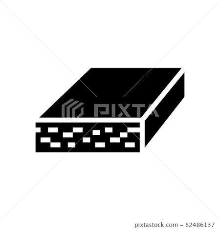 chip board glyph icon vector illustration chip board glyph icon vector illustration 82486137