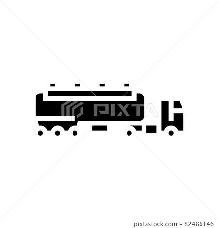 canister for fuel glyph icon vector illustration 82486146