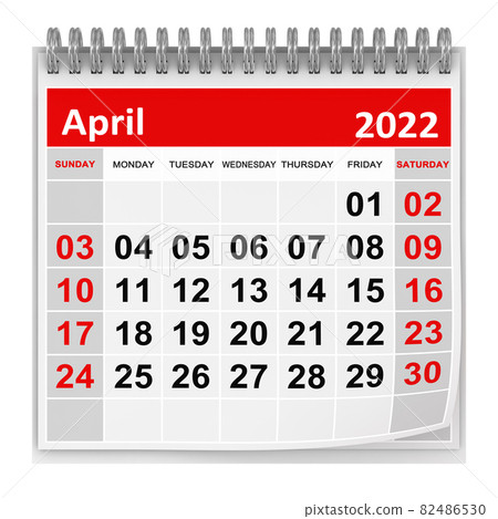 Calendar - April 2022 82486530