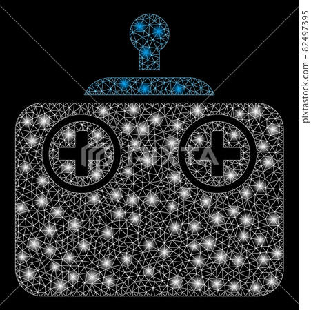 Flare Mesh Carcass Remote Control Device with Flare Spots Flare Mesh Carcass Remote Control Device with Flare Spots 82497395