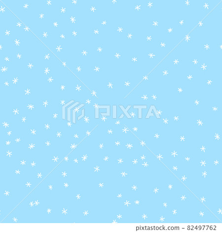 Winter seamless pattern with white snowflakes... - Stock Illustration ...