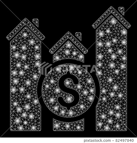 Glossy Mesh Carcass Realty Price Charts with Flare Spots Glossy Mesh Carcass Realty Price Charts with Flare Spots 82497840