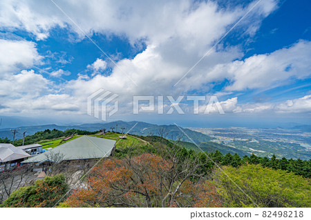 [No. 66 Fudasho]從雲邊寺的毗沙門天文台眺望[四國88處] 82498218