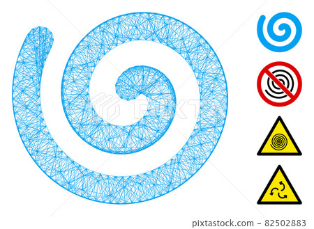 Network Spiral Vector Mesh Network Spiral Vector Mesh 82502883
