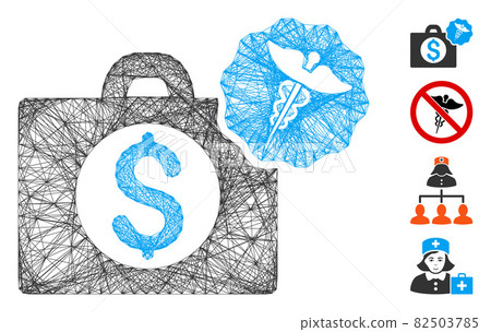 Net Medical Business Vector Mesh Net Medical Business Vector Mesh 82503785