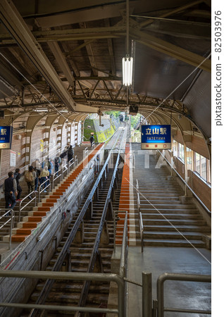 Tateyama Cable Car Platform 82503976