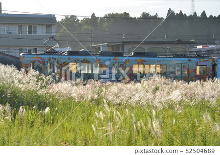 Train Autumn Iga Railway Train Autumn Iga Railway 82504689