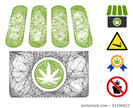 Net Cannabis Shop Vector Mesh Net Cannabis Shop Vector Mesh 82506922