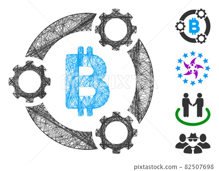 Network Bitcoin Pool Collaboration Vector Mesh Network Bitcoin Pool Collaboration Vector Mesh 82507698