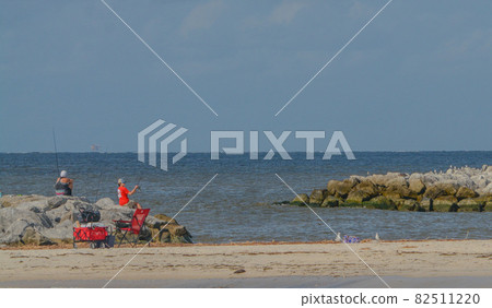 Daughin Islands beach on the Gulf of Mexico in Mobile County, Alabama Daughin Islands beach on the Gulf of Mexico in Mobile County, Alabama 82511220