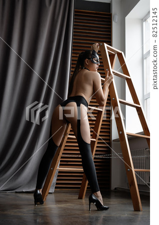 Model touts costume for role-playing games Model touts costume for role-playing games 82512145